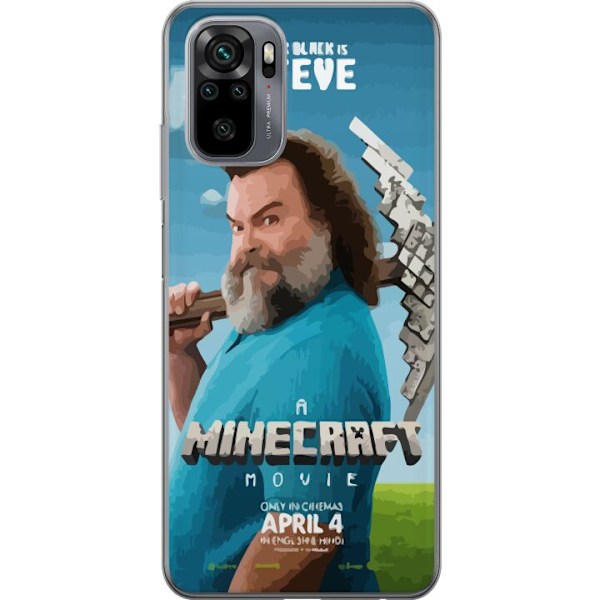 Xiaomi Redmi Note 10 Läpinäkyvä kuori Minecraft-elokuva