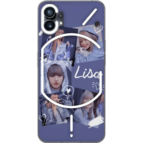 Nothing Phone (1) Läpinäkyvä kuori Lisa Blackpink – Aesth