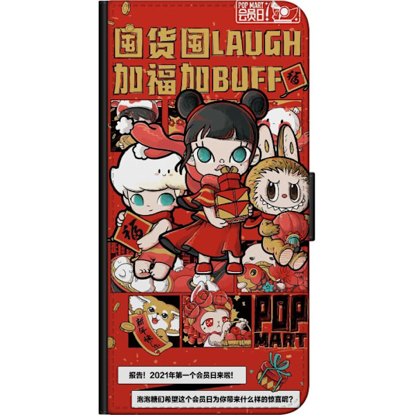 Huawei P40 Lommeboketui Pop Mart buff