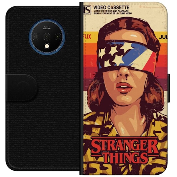 OnePlus 7T Lommeboketui Stranger Things VHS