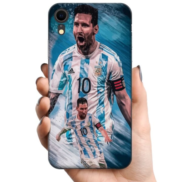 Apple iPhone XR TPU Mobilcover Lionel Andrés Messi