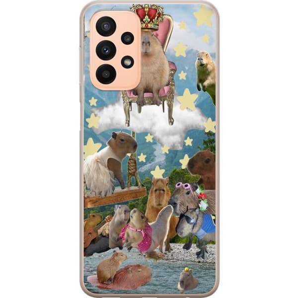 Kompatibelt Mobildeksel til Samsung Galaxy A23 Capybara