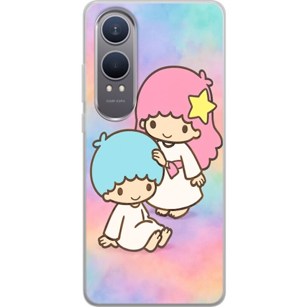 OnePlus Nord CE4 Lite Genomskinligt Skal Kawaii Sanrio Kiki Lola Little Twin Stars