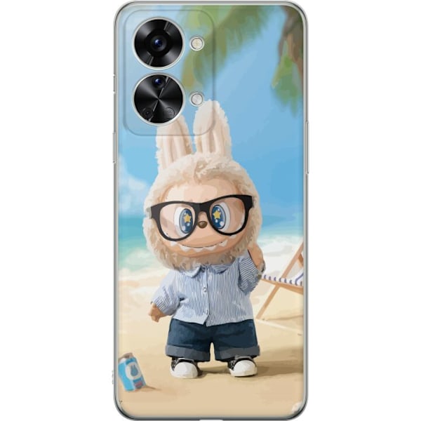 OnePlus Nord 2T Läpinäkyvä kuori Labubu Tummat Unelmat