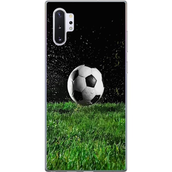 Samsung Galaxy Note10+ Gennemsigtig cover Fodbold Handling