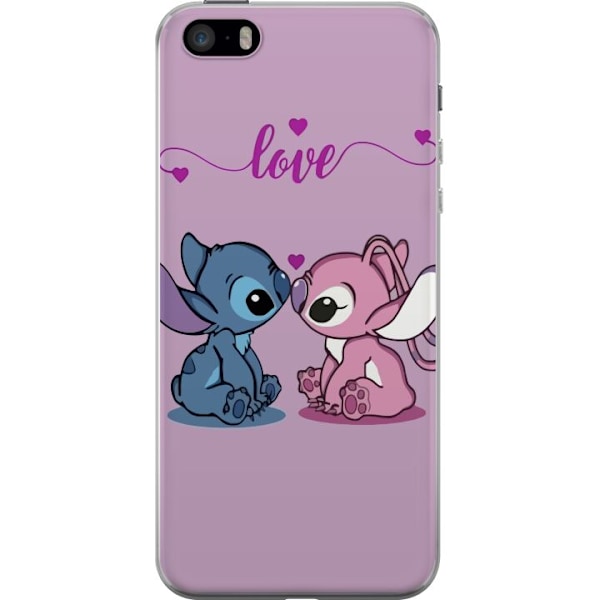 Apple iPhone 5s Gjennomsiktig deksel Lilo & Stitch – Angel E