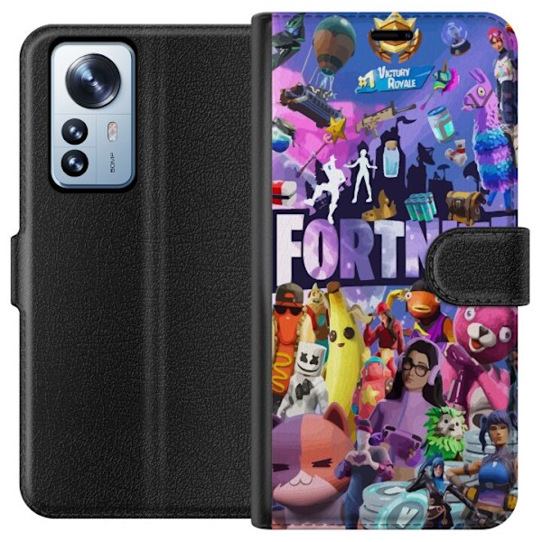 Xiaomi 12 Pro Lommeboketui Fortnite