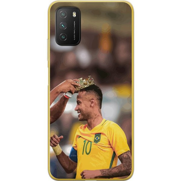 Xiaomi Poco M3  Gennemsigtig cover Neymar