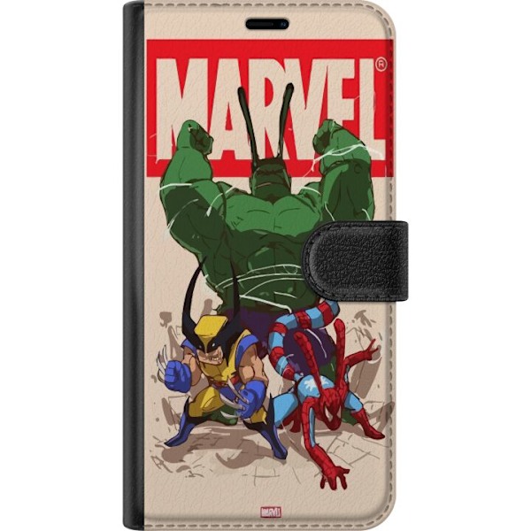 Apple iPhone 16 Lommeboketui Marvel