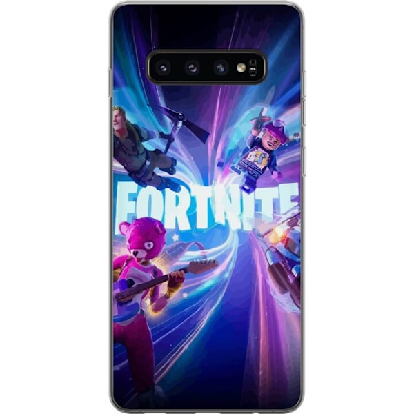 Samsung Galaxy S10 Gennemsigtig cover Fortnite