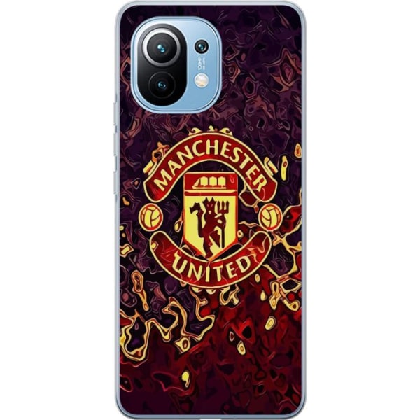 Xiaomi Mi 11 Gjennomsiktig deksel Manchester United