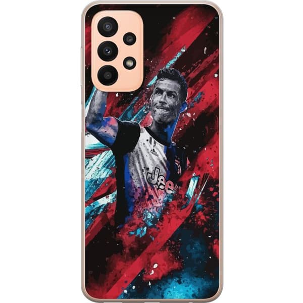 Kompatibelt Mobildeksel til Samsung Galaxy A23 Cristiano Ronaldo