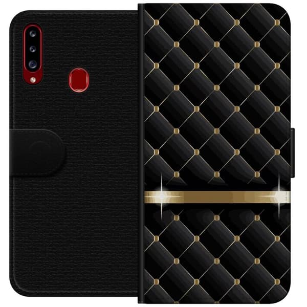 Kompatibel Tegnebogsetui til Samsung Galaxy A20s Sofistikeret