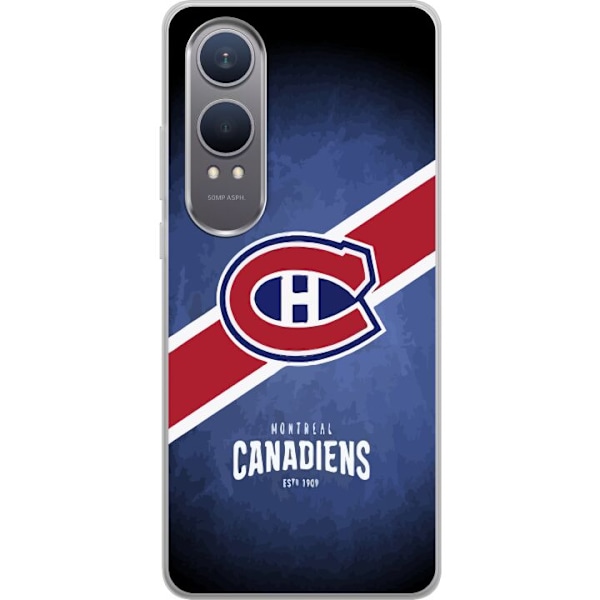 OnePlus Nord CE4 Lite Läpinäkyvä kuori Montreal Canadiens (