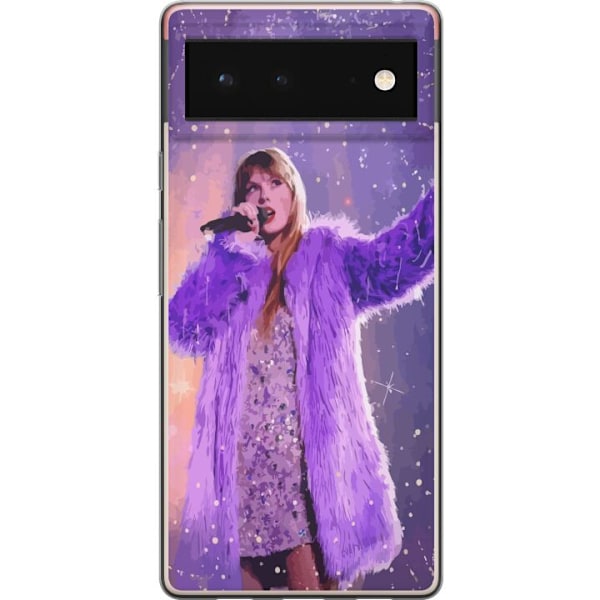 Google Pixel 6 Genomskinligt Skal Taylor Swift