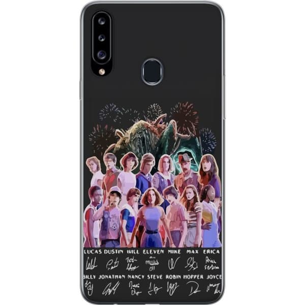 Kompatibelt Mobildeksel til Samsung Galaxy A20s Fremmede ting 2024