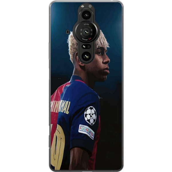 Sony Xperia Pro-I Genomskinligt Skal Lamine Yamal – Barcelonas Wonderkid i Fokus