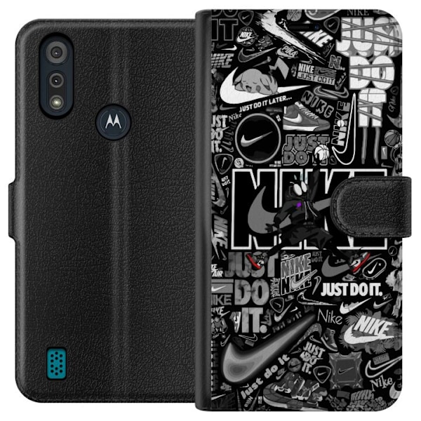 Motorola Moto E6i Tegnebogsetui Nike