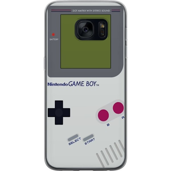 Samsung Galaxy S7 Genomskinligt Skal Game Boy