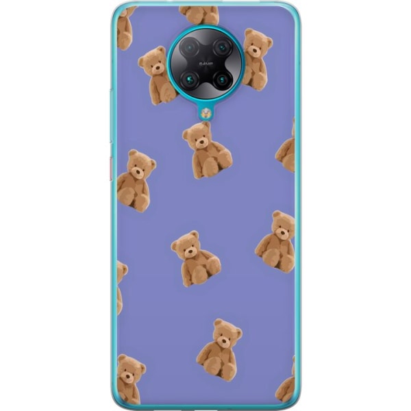 Xiaomi Poco F2 Pro Genomskinligt Skal Flygande björnar