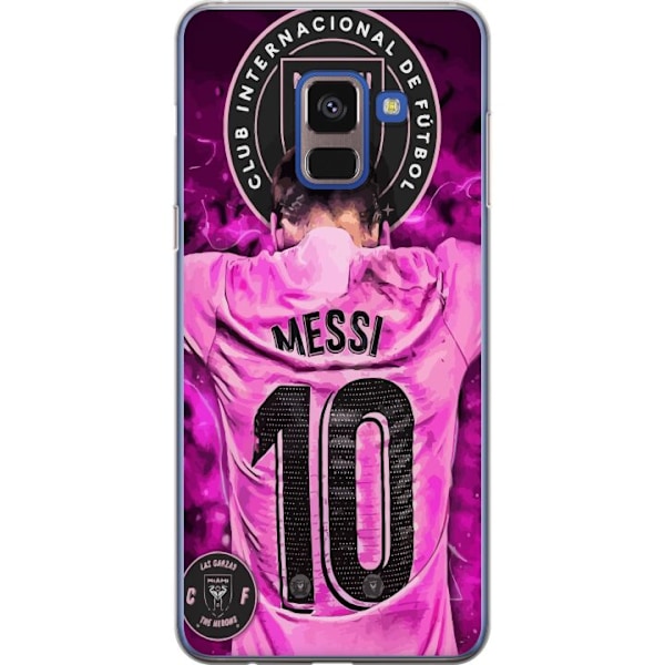 Samsung Galaxy A8 (2018) Gennemsigtig cover Messi