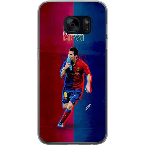 Samsung Galaxy S7 Läpinäkyvä kuori Messi