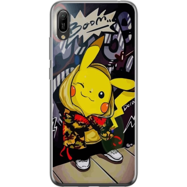 Huawei Y6 Pro (2019) Gennemsigtig cover Pikachu