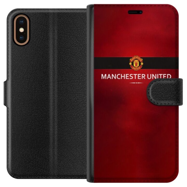 Apple iPhone X Lommeboketui Manchester United