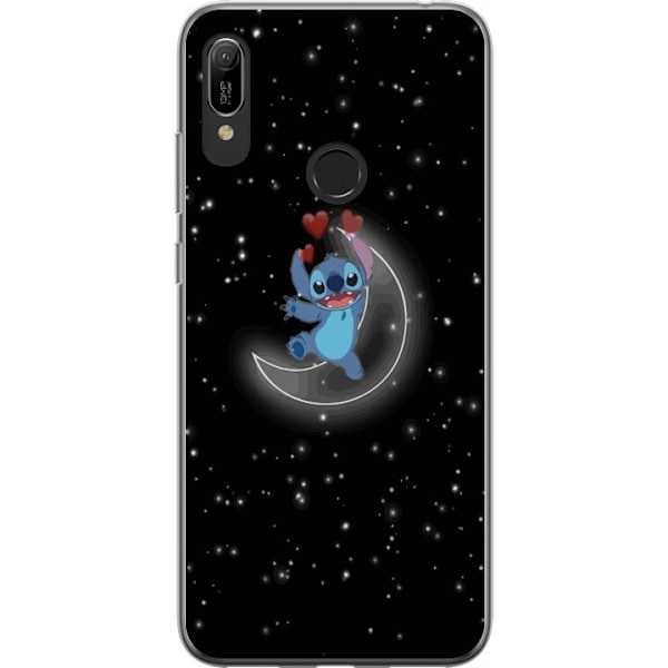 Huawei Y6 (2019) Genomskinligt Skal Stitch