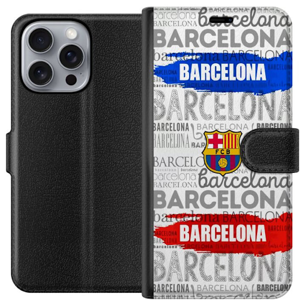 Apple iPhone 16 Pro Max Lommeboketui FC Barcelona