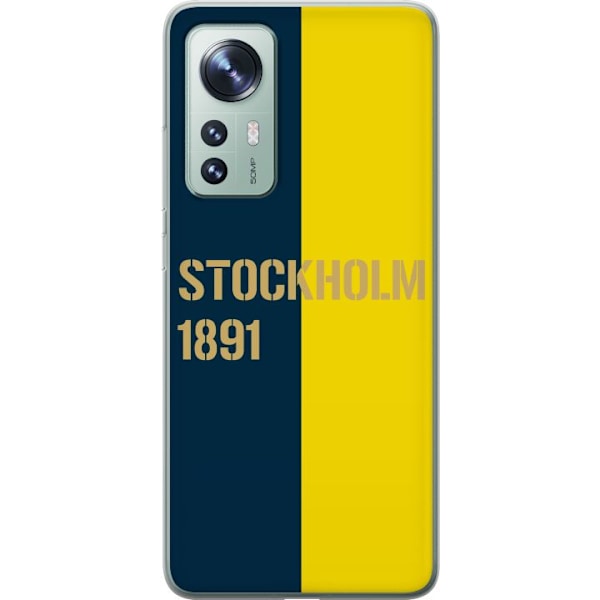 Xiaomi 12 Gjennomsiktig deksel Stockholm 1891