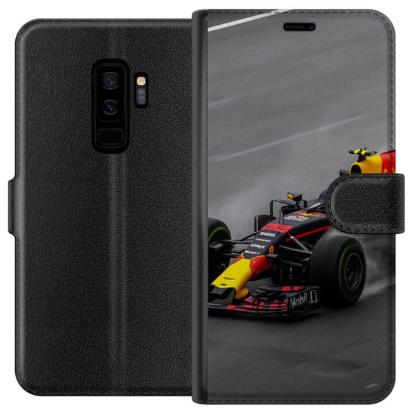 Kompatibelt Plånboksfodral till Samsung Galaxy S9+ Formula 1