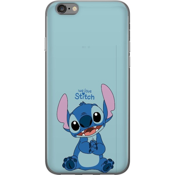 Apple iPhone 6s Genomskinligt Skal Stitch