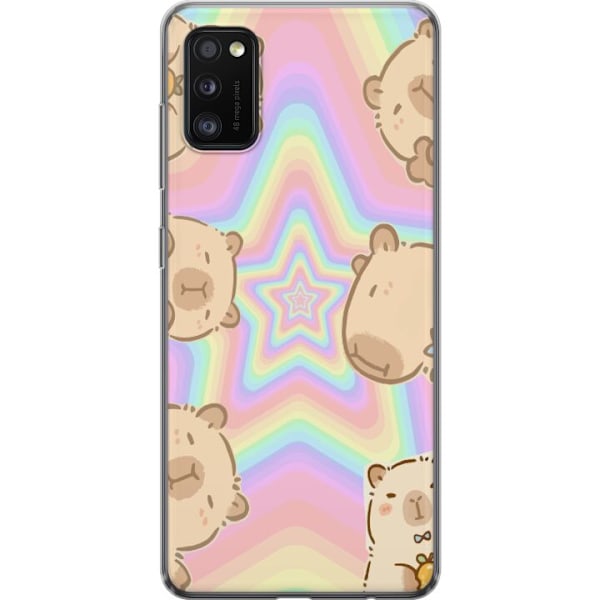 Samsung Galaxy A41 Gennemsigtig cover Kawaii Capybara Galaxy S
