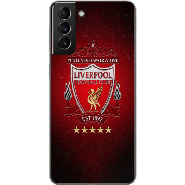 Samsung Galaxy S21+ 5G Gennemsigtig cover Liverpool