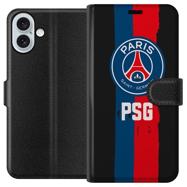 Apple iPhone 16 Plus Tegnebogsetui Paris Saint-Germain FC