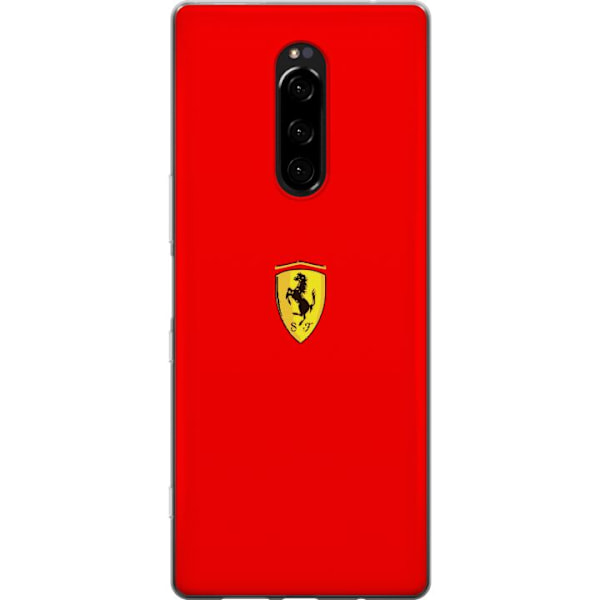 Sony Xperia 1 Läpinäkyvä kuori Ferrari S.p.A.