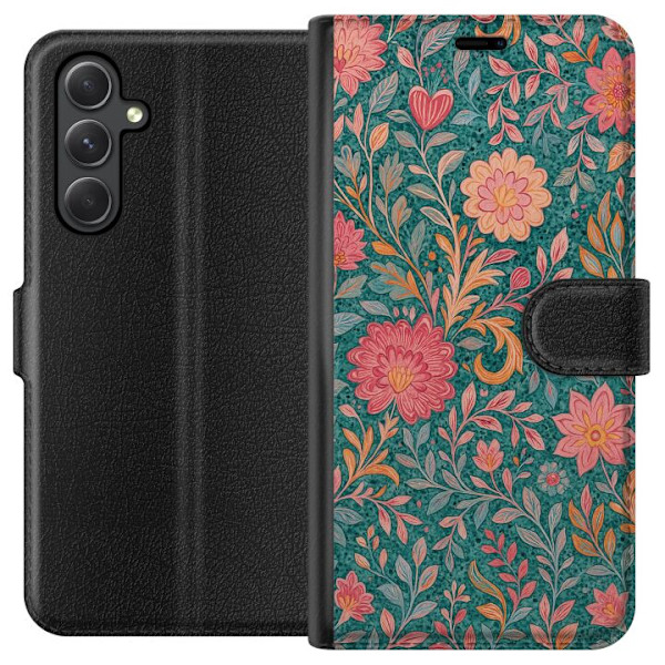 Samsung Galaxy A15 5G Plånboksfodral Floral Dream