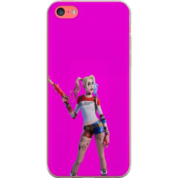 Apple iPhone 5c Gjennomsiktig deksel Fortnite - Harley Quinn