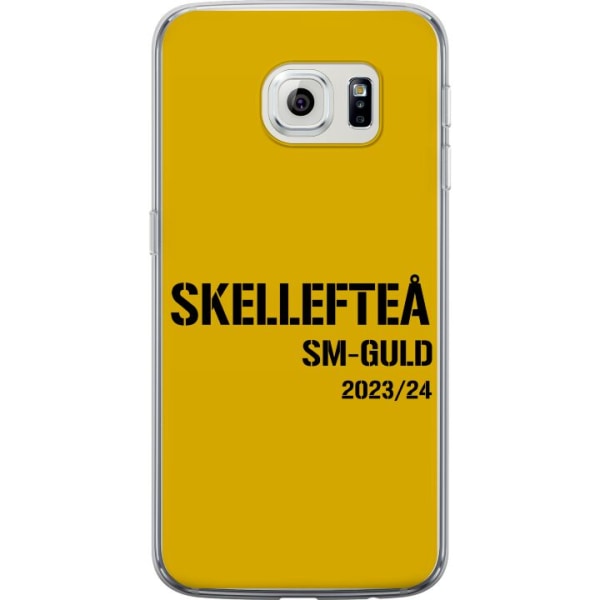 Samsung Galaxy S6 edge Gjennomsiktig deksel Skellefteå SM GUL