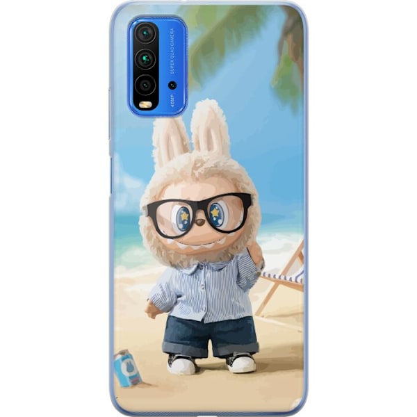 Xiaomi Redmi Note 9 4G Genomskinligt Skal Labubu Dark Dreams – Mörk mystisk design