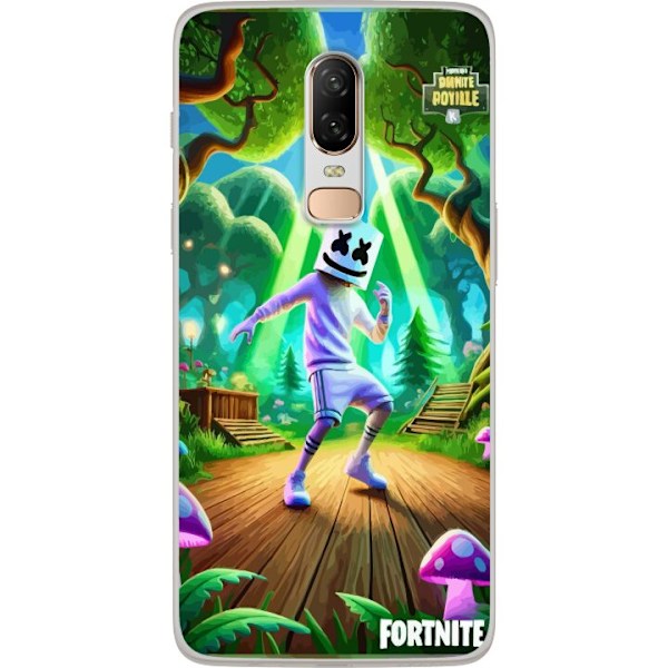 OnePlus 6 Gjennomsiktig deksel Fortnite