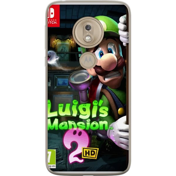 Motorola Moto G7 Play Gennemsigtig cover Luigi