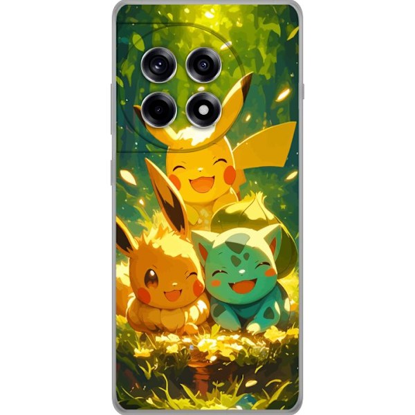 OnePlus 12R Läpinäkyvä kuori Pixelmonster pelityyli - väri