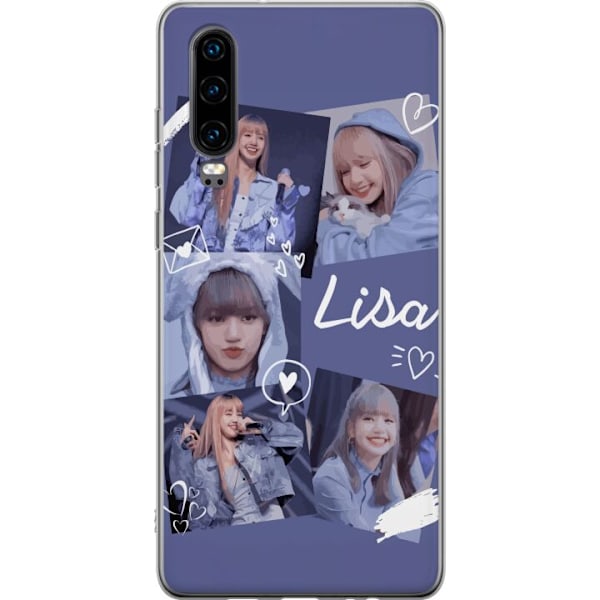 Huawei P30 Gennemsigtig cover Lisa Blackpink – Aesthetic K-p