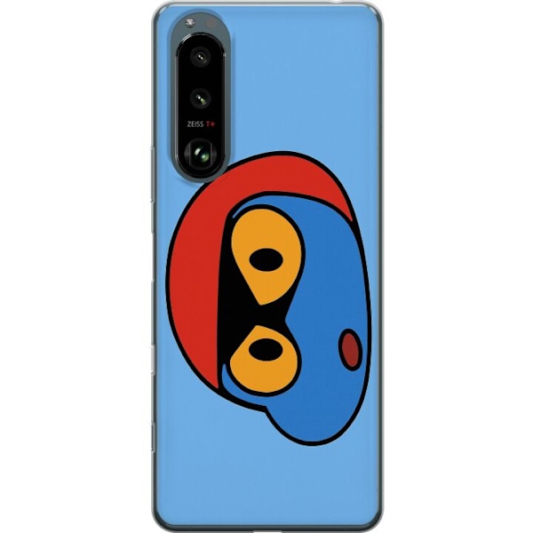 Sony Xperia 5 III Gennemsigtig cover Bold Bot Head