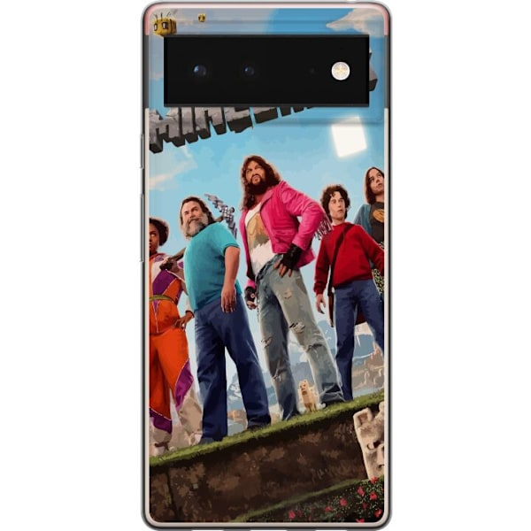Google Pixel 6 Läpinäkyvä kuori A Minecraft Movie