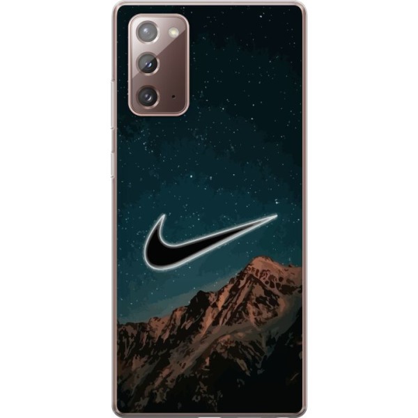 Samsung Galaxy Note20 Gennemsigtig cover Nike