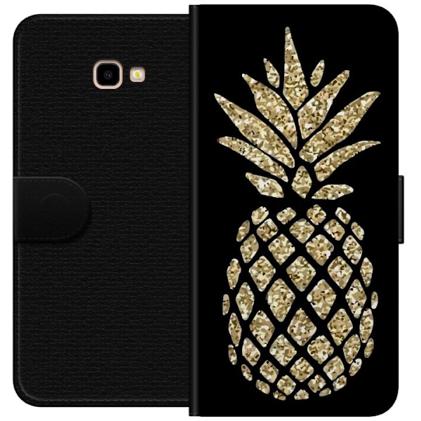 Samsung Galaxy J4+ Lompakkokotelo Ananas