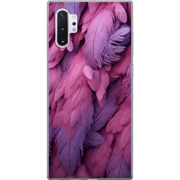 Samsung Galaxy Note10+ Läpinäkyvä kuori Sulat